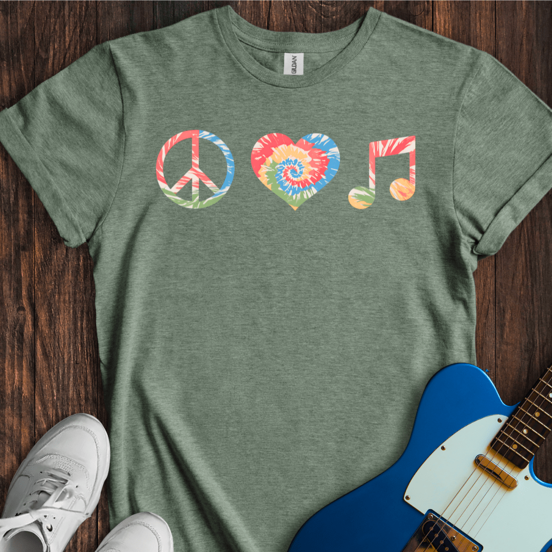 Peace, Love, Music T-Shirt