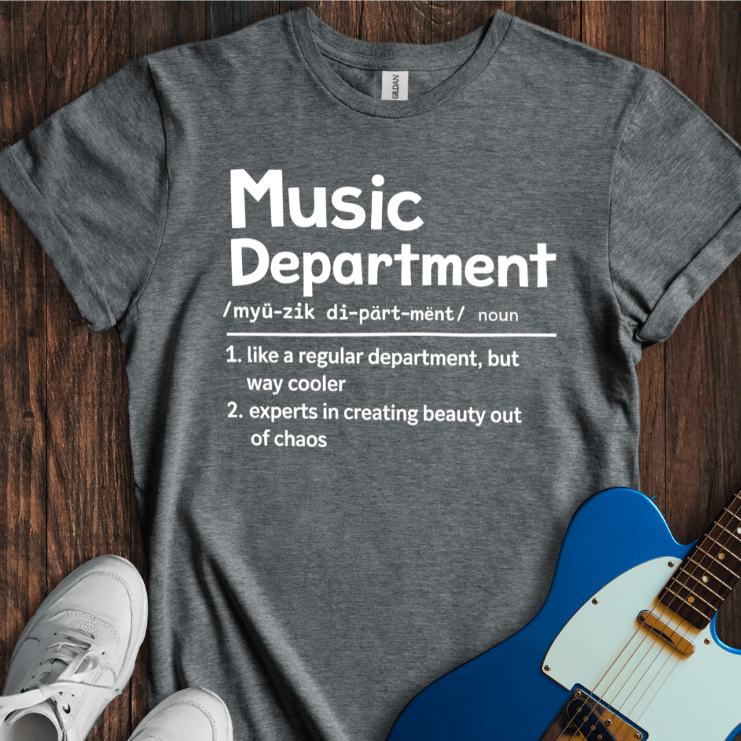 Music Department (Definition) T-Shirt