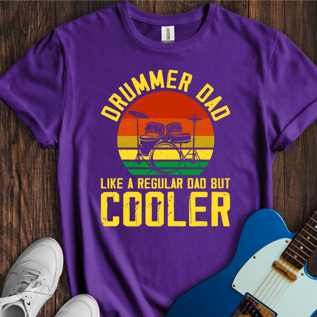 Drummer Dad T-Shirt